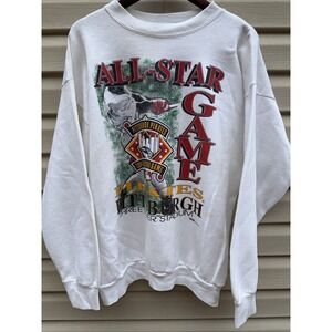 1994 MLB All-Star Game Crewneck Trench Ultra Ken Griffey Jr Cal Ripken XL